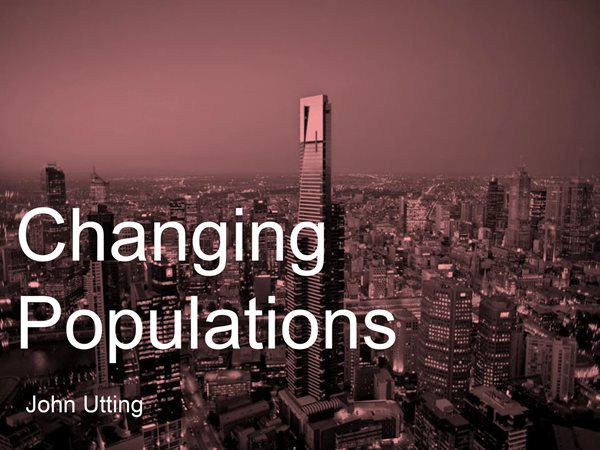 Changing Populations Presentation